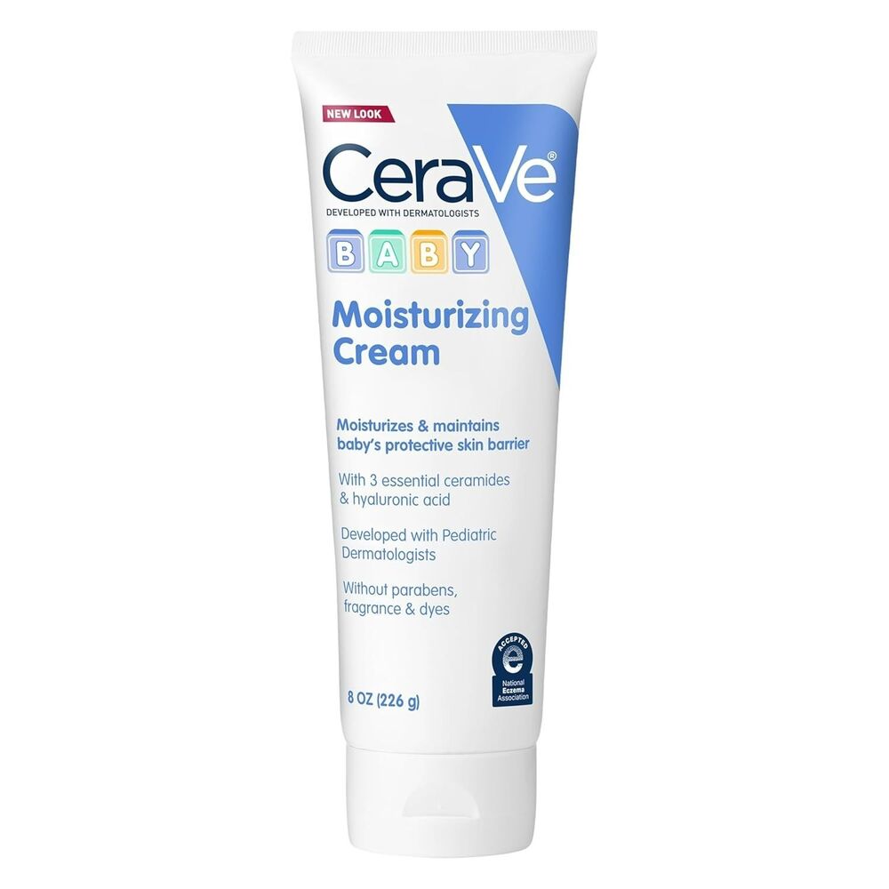 CeraVe Baby Cream Gentle Moisturizing Cream Fragrance Free Protective Skin 8oz